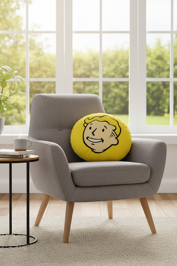 Fallout Dead Tired Plush Pillow