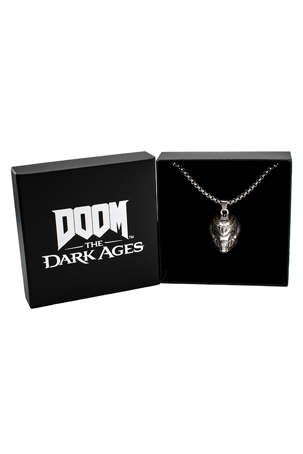 DOOM: The Dark Ages Slayer Helmet Pendant Necklace