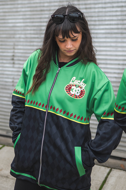 Fallout New Vegas Lucky 38 Bomber Jacket