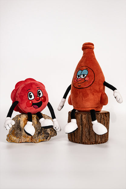 Fallout Bottle and Cappy Plush Set