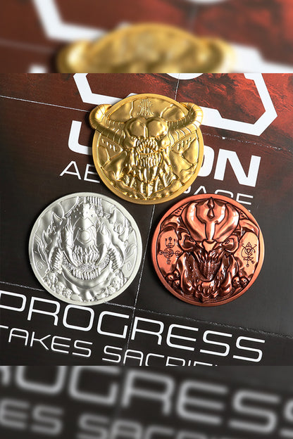 DOOM Arcade Mode Medallion 3-Pack