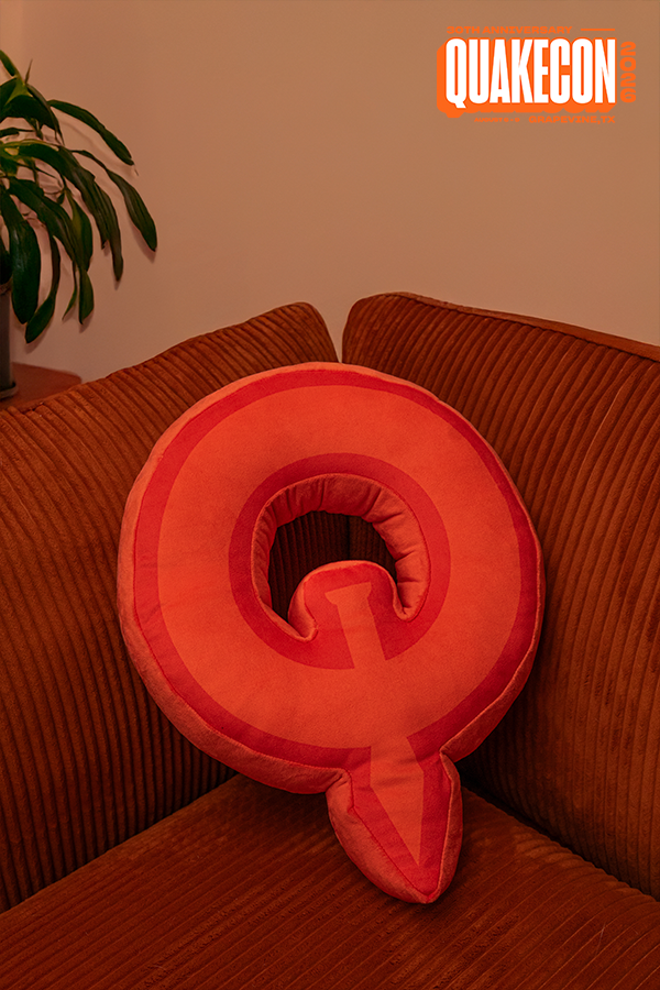 QuakeCon Logo Oversized Plush