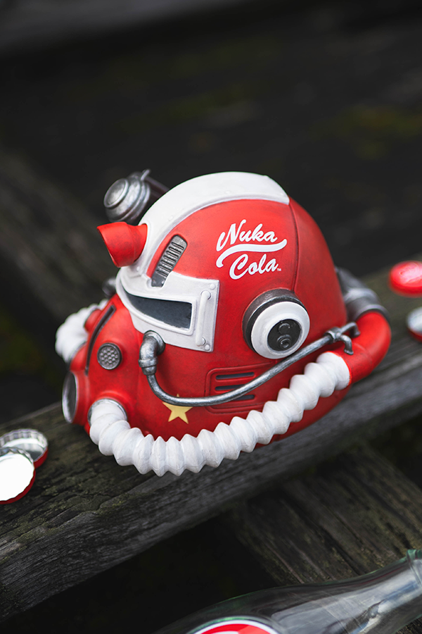 Fallout Nuka-Cola Power Armor Helmet Mini Desktop Statue