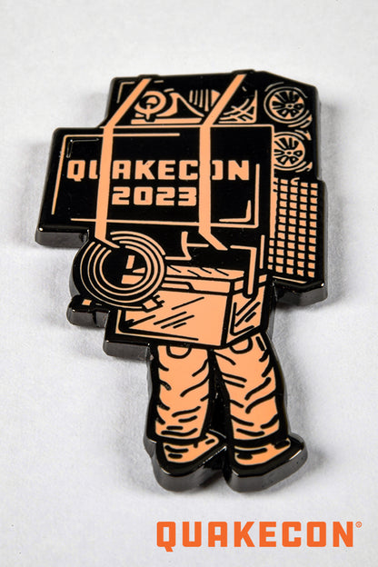 QuakeCon 2023 Enamel LAN Pin