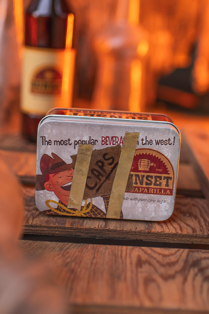 Fallout Bottlecap Series: Sunset Sarsaparilla with Collectible Tin