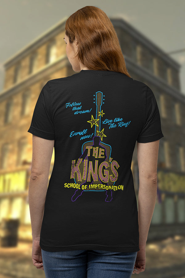 Fallout New Vegas The Kings School of Impersonation Tee