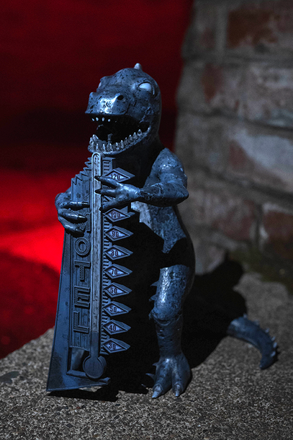 Fallout New Vegas Dinky the T-Rex Statue (Nighttime)