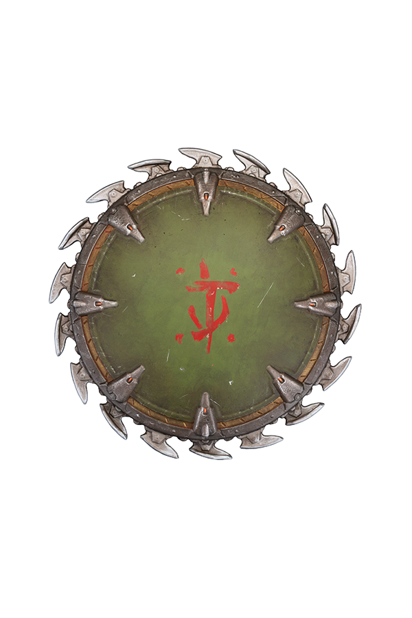 DOOM: The Dark Ages Slayer Shield Saw Wall Mount