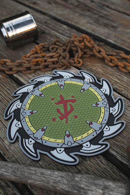 DOOM: The Dark Ages Shield Saw Bar Mat