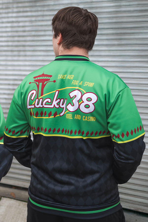 Fallout New Vegas Lucky 38 Bomber Jacket