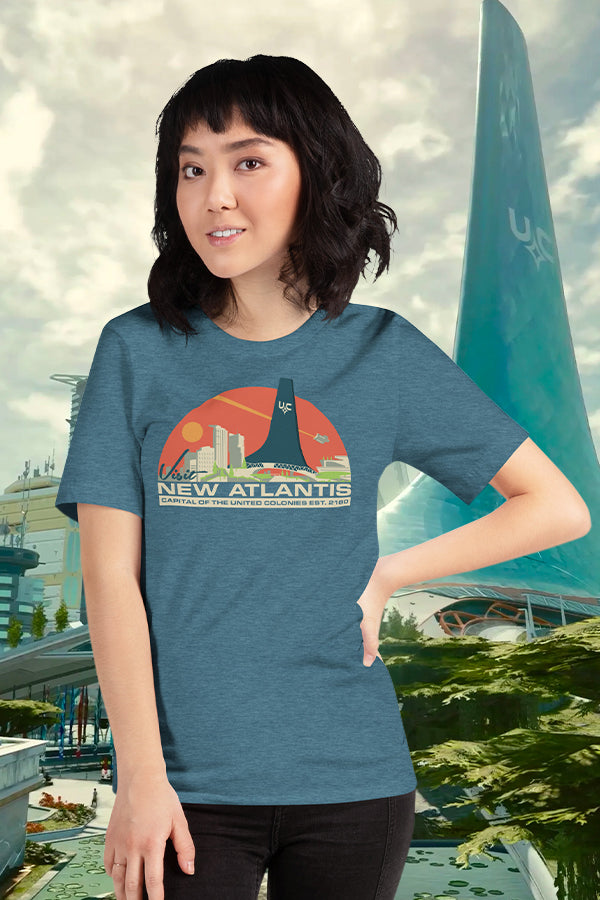 Starfield Visit New Atlantis Tee