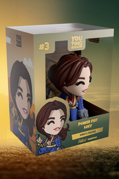 Fallout Powerfist Lucy Vinyl Figure by Youtooz