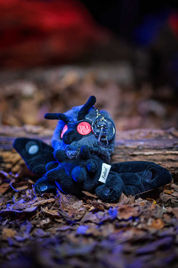 Fallout Chibi Mothman Cryptid Plush Keychain