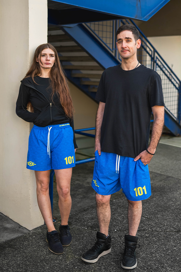 Fallout Vault 101 Athletic Shorts
