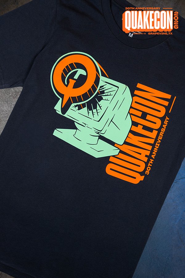 QuakeCon Monitor Burst Tee