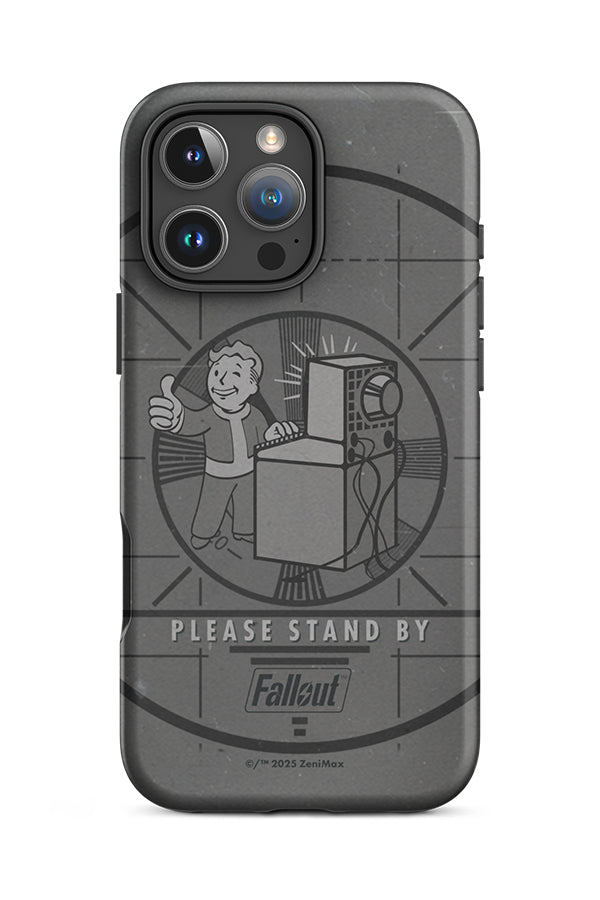 Fallout Please Stand By iPhone Phone Case Official Bethesda Gear Store Fallout Please Stand By iPhone Phone Case Official Bethesda Gear Store