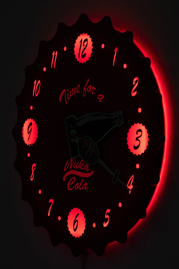 Fallout Time For A Nuka Cola Wall Clock