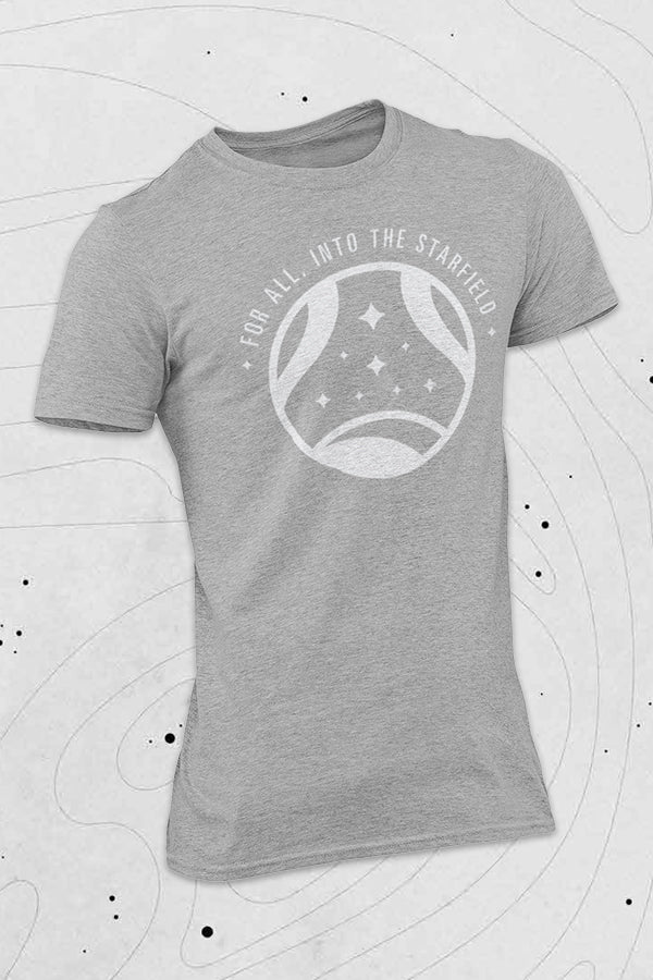 Starfield - For All Into The Starfield Short Sleeved T-shirt - EU Sizi –  IGN Store