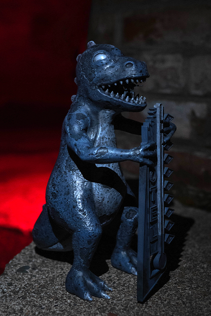 Fallout New Vegas Dinky the T-Rex Statue (Nighttime)