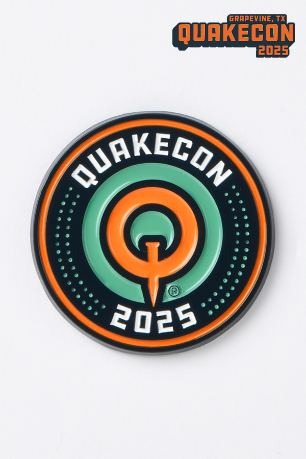 QuakeCon 2025 Enamel Pin