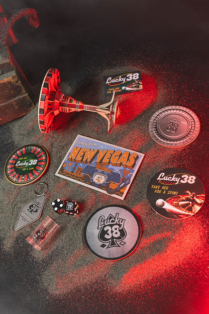 lucky 38 card sleeves Fallout New Vegas Welcome to the Lucky 38 Bundle – Official Bethesda Gear Store
