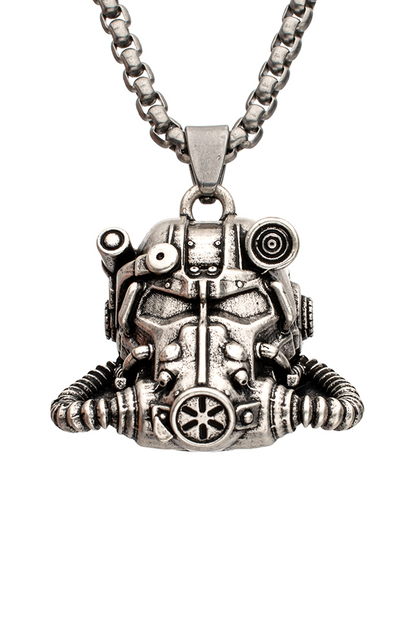 Fallout T-60 Helmet Pendant Necklace