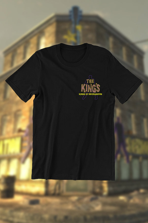 Fallout New Vegas The Kings School of Impersonation Tee