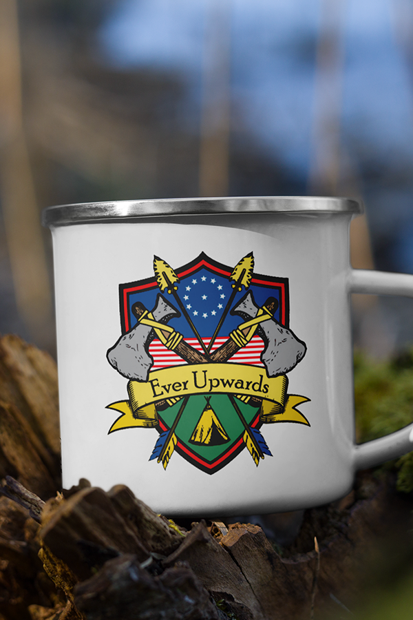 Fallout Pioneer Scouts Camper Enamel Mug