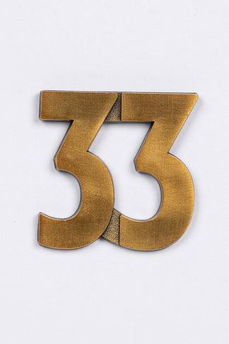 Fallout Vault 33 Pin – Official Bethesda Gear Store