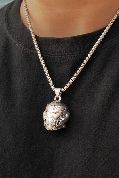 DOOM: The Dark Ages Slayer Helmet Pendant Necklace