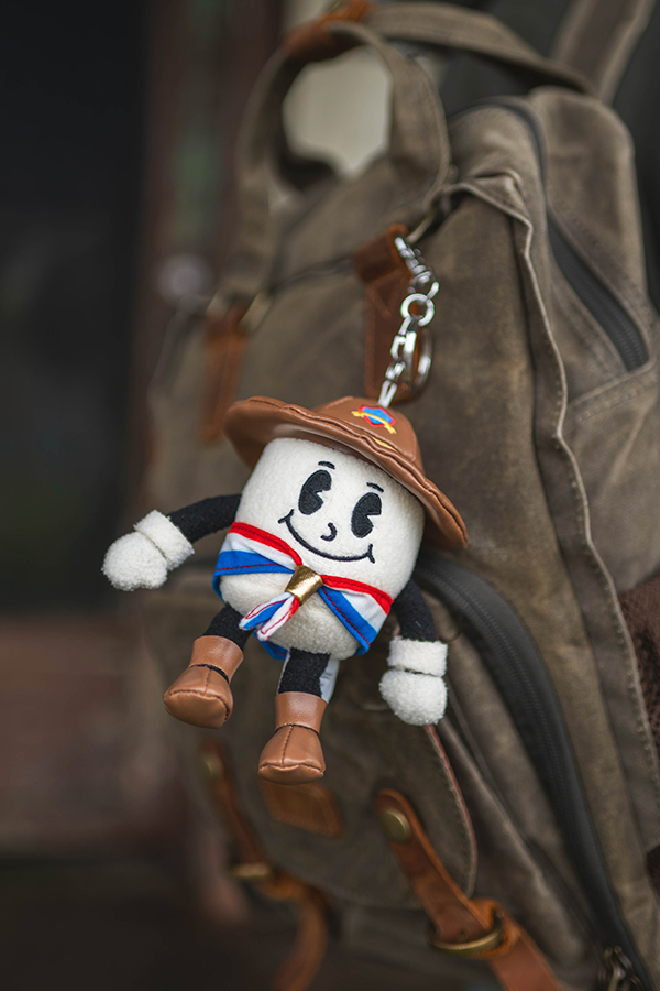 Fallout Marshal Mallow Keychain Companion