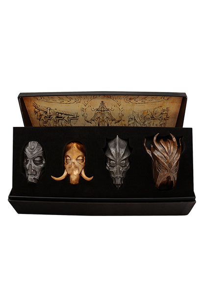 The Elder Scrolls V Skyrim Set of 4 Dragon Priest Masks