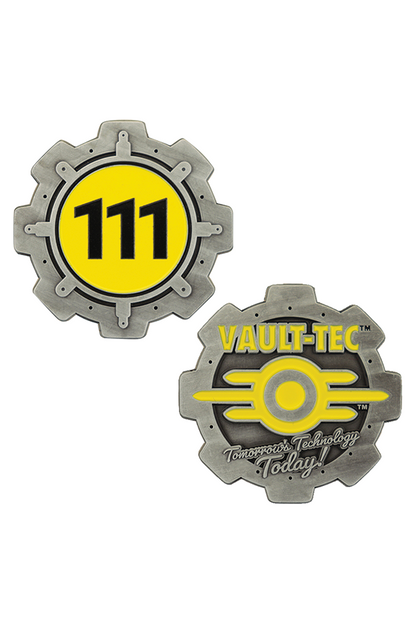 Fallout Limited Edition Vault 111 Door Coin