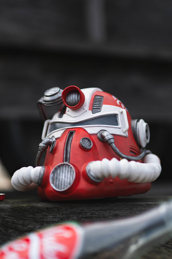 Fallout Nuka-Cola Power Armor Helmet Mini Desktop Statue