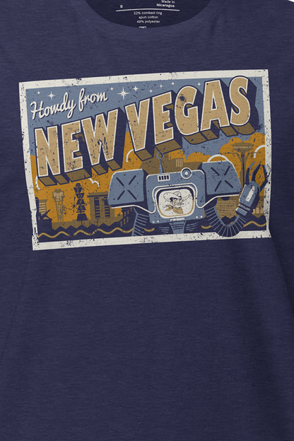 Fallout Howdy From New Vegas Tee