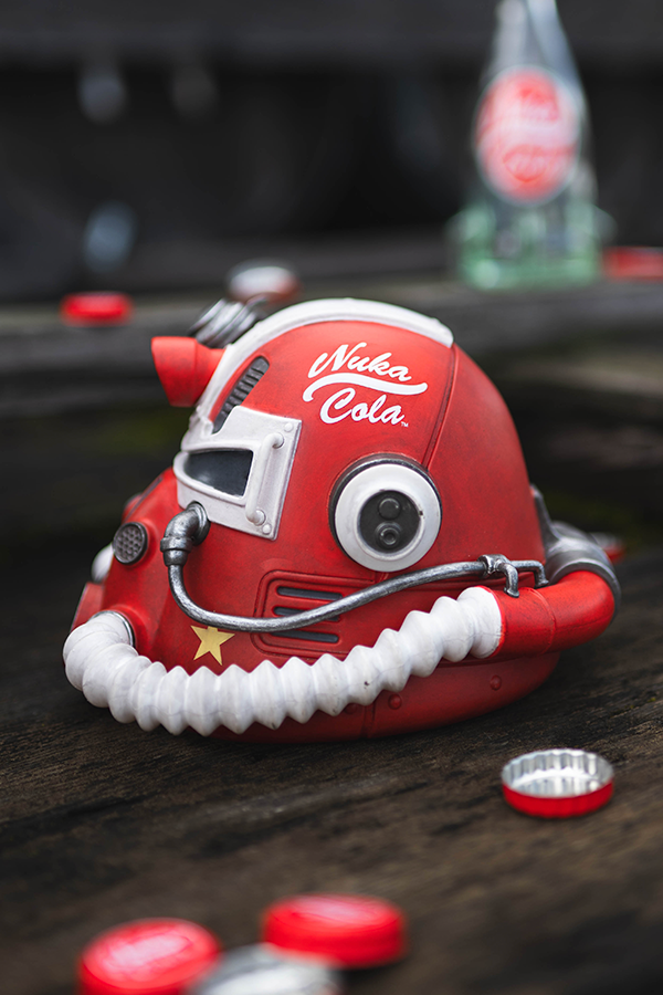 Fallout Nuka-Cola Power Armor Helmet Mini Desktop Statue