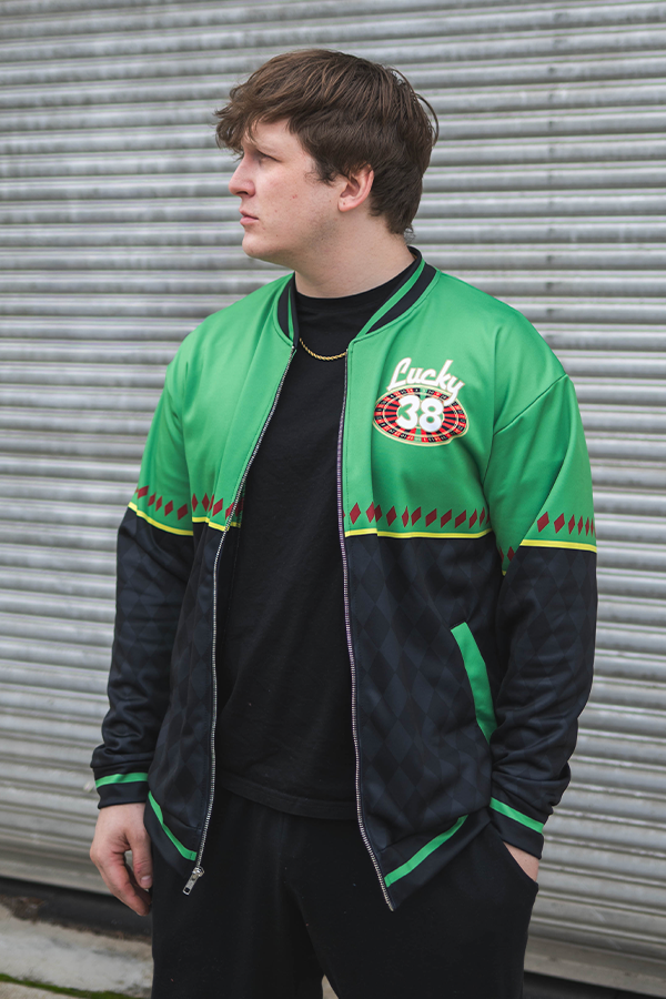 Fallout New Vegas Lucky 38 Bomber Jacket