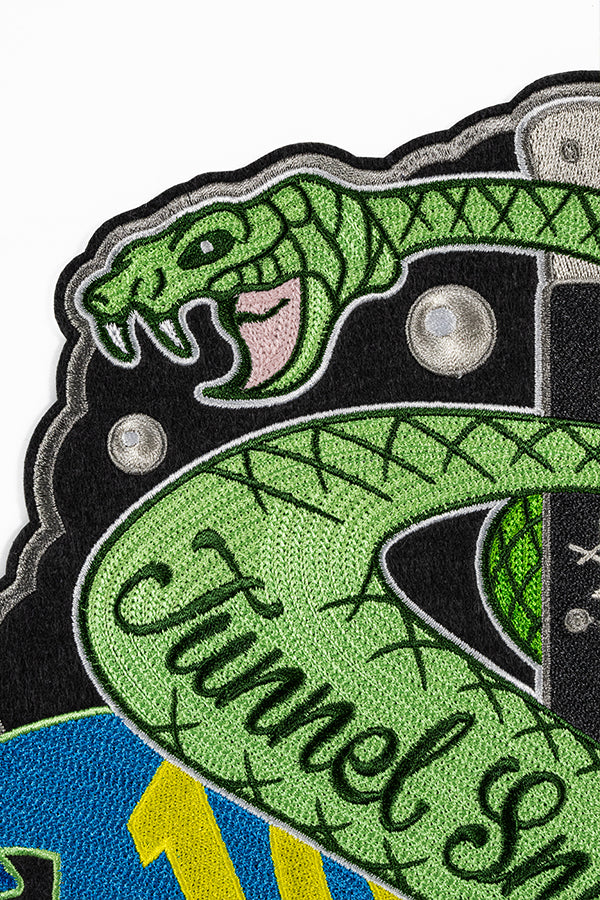 Fallout Tunnel Snakes Rule Chain Stitch Patch – Official Bethesda Gear ...