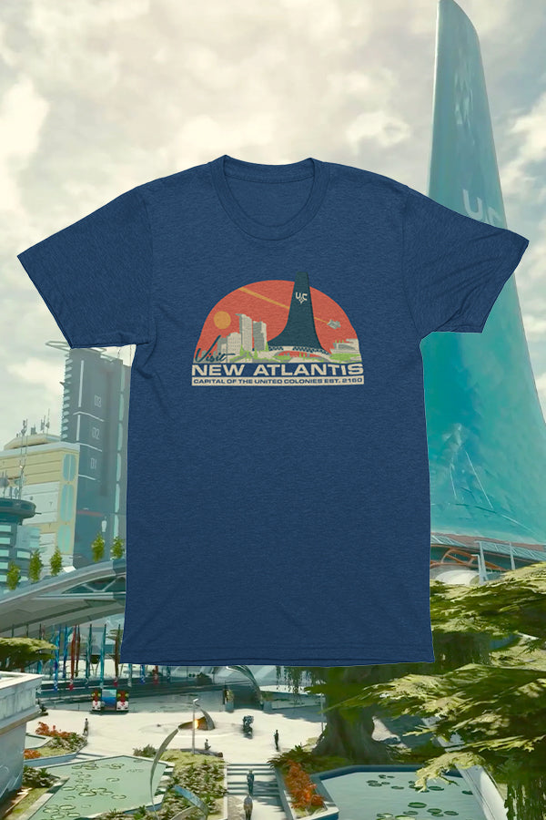 Starfield Visit New Atlantis Tee