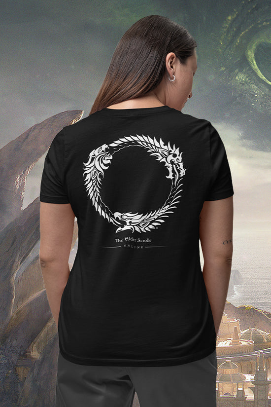 Ouroboros Star Crew Tee in Blue Foil