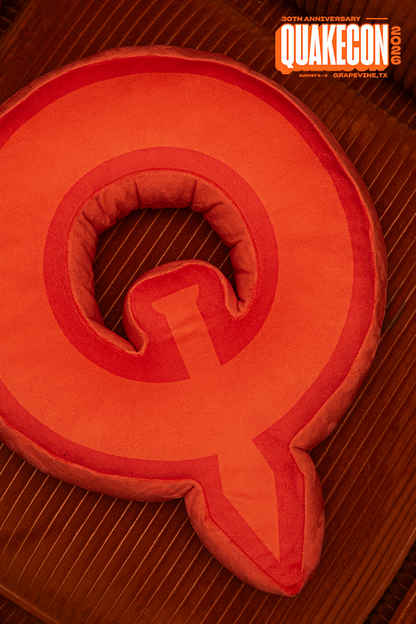 QuakeCon Logo Oversized Plush