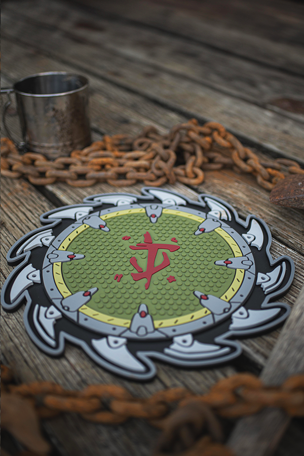 DOOM: The Dark Ages Shield Saw Bar Mat