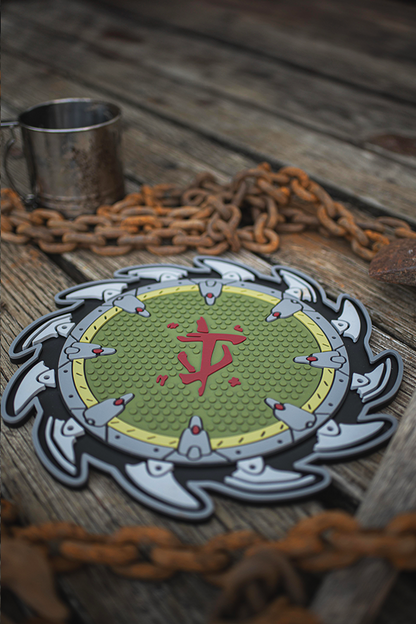 DOOM: The Dark Ages Shield Saw Bar Mat