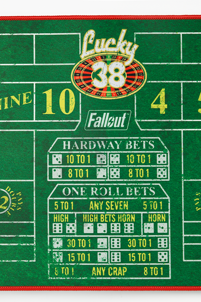 Fallout Lucky 38 Craps Table Oversized Mousepad