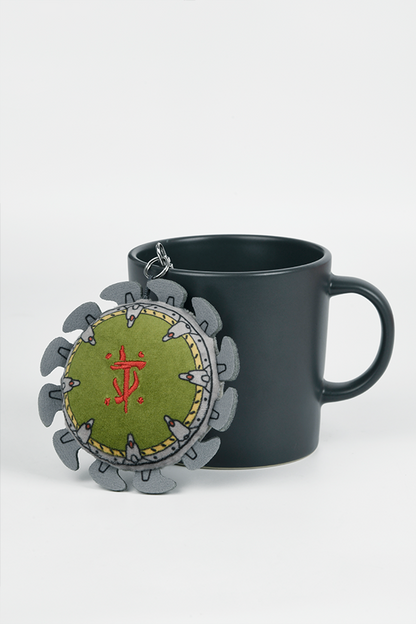 DOOM: The Dark Ages Shield Saw Plush Keychain