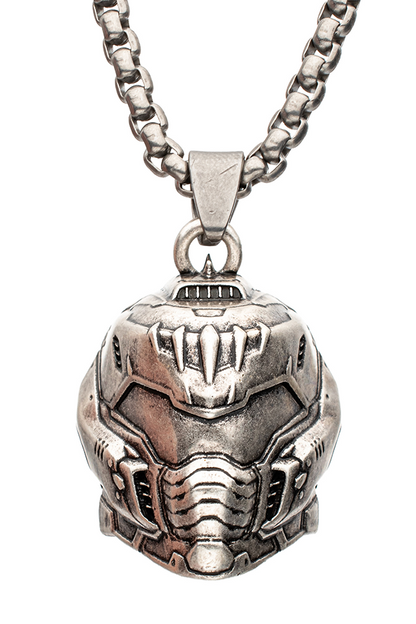 DOOM: The Dark Ages Slayer Helmet Pendant Necklace