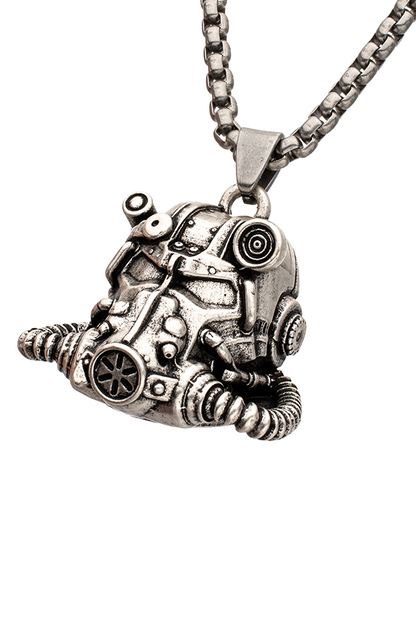 Fallout T-60 Helmet Pendant Necklace