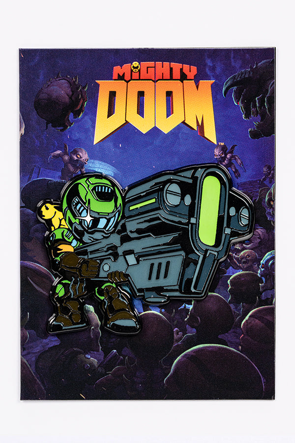 Mighty DOOM Enamel Pin