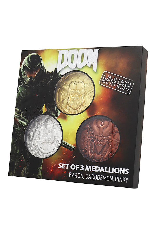 DOOM Arcade Mode Medallion 3-Pack