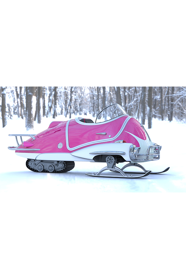 Fallout Hot Pink Snowtrack Flea Die-Cast Replica (Bethesda Gear Exclusive)
